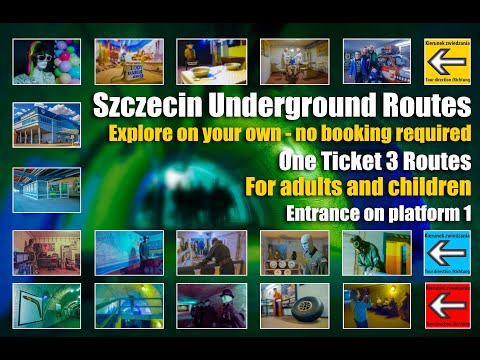 Attraction Touring Poland Szczecin City Underground Routes individually