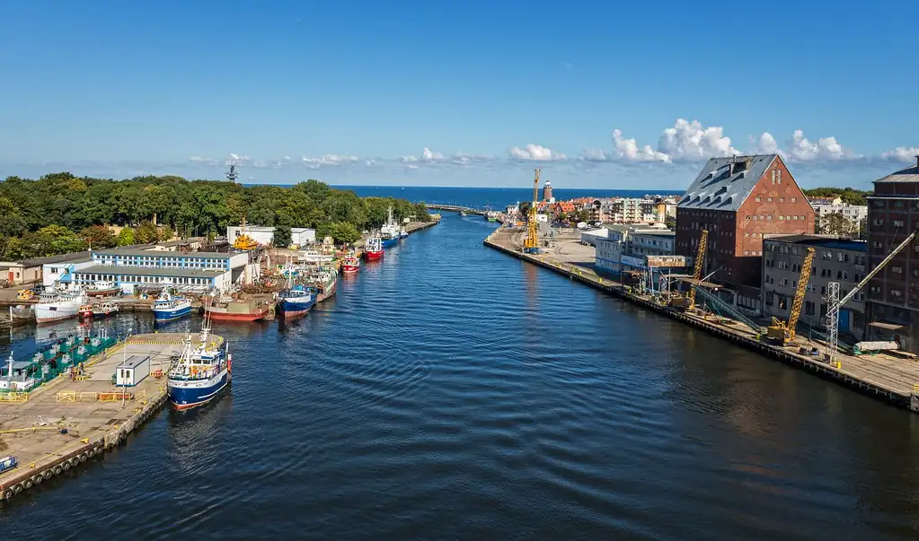 Kolberg an der Polnischen Ostsee