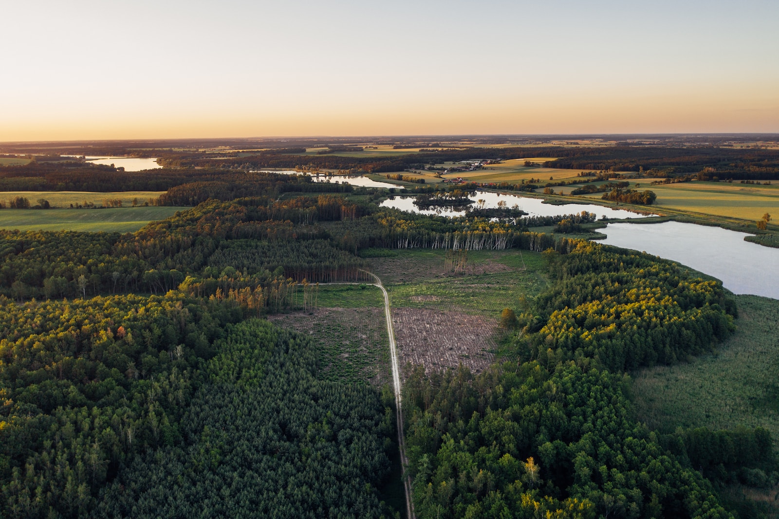 Schöne Natur in Polen