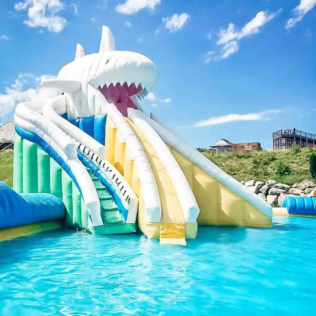 Wasserrutsche im Fun Park Pomerania