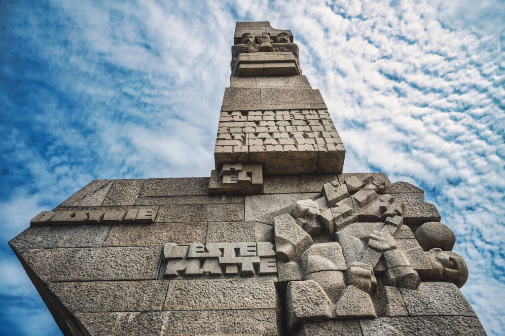 Das Denkmal der Westerplatte in Danzig