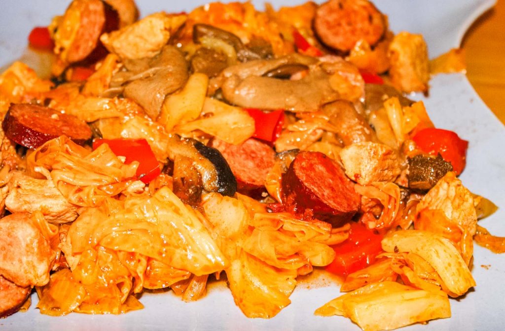 Polnisches Nationalgericht Bigos 