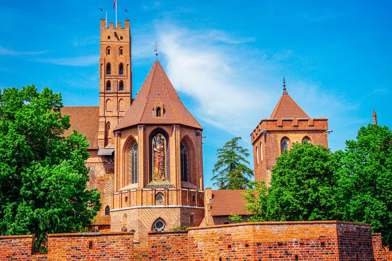 Marienkirche der Marienburg in Polen