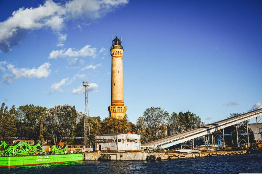 Der Leuchtturm von Swinemünde