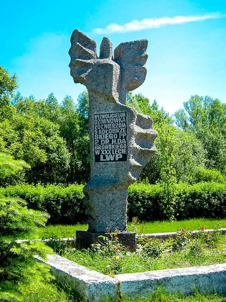 Denkmal für die gefallenen Soldaten des 5. Infanterieregiments in Dziwnówek