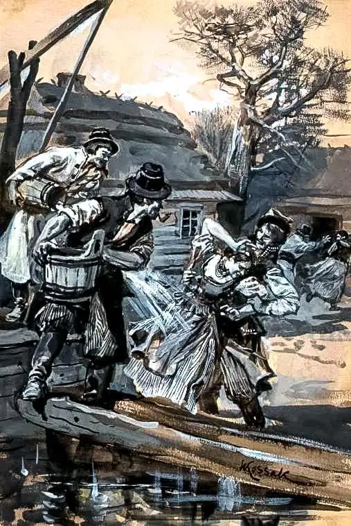 Śmigus-Dyngus-Ritual Polen